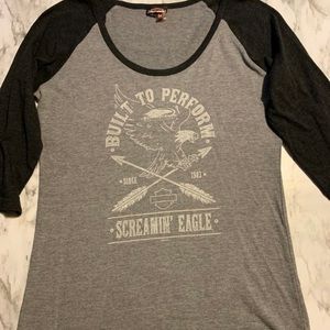 Women's Harley-Davidson Raglan Tee